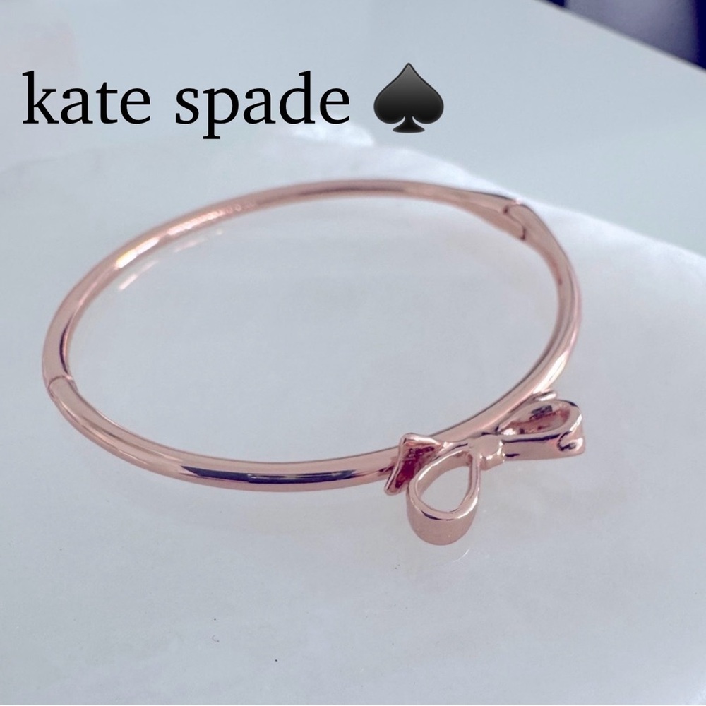 🆕 Kate Spade Bow Bracelet Rose Gold
